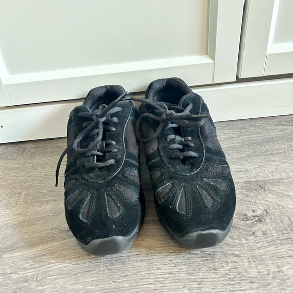 SANSHA Hi-Step Dance Sneaker, Shimmery Black - Picture 3 of 11